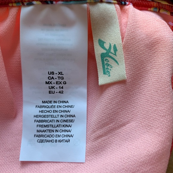 NWT Hobie Tropical Triangle Bikini Top - Picture 8 of 9